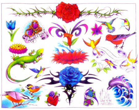 Эскиз маленькой тату