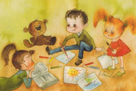 Иллюстрации к книжкам для детей