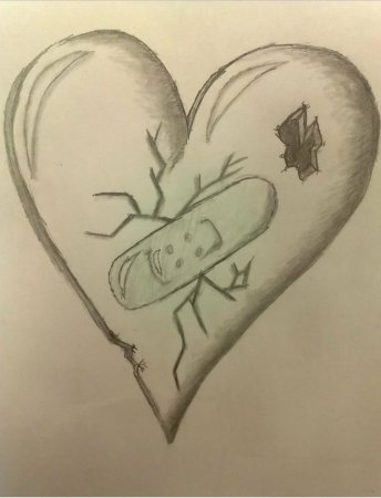 Рисунки для срисовки любовь