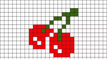 Повторить рисунок по клеточкам