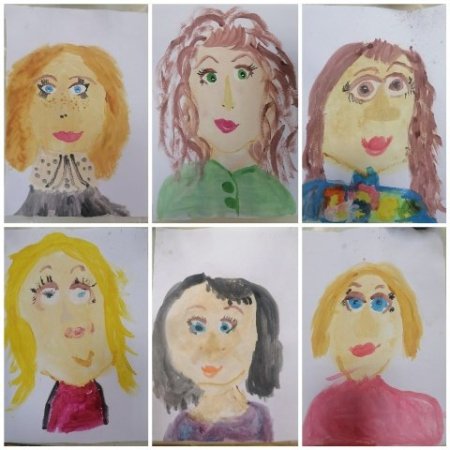 Рисунок ко Дню матери