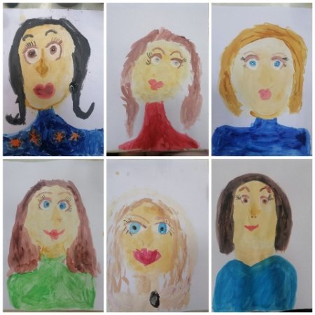 Красивый рисунок для мамы