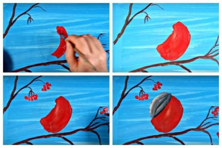 Поэтапное рисование пейзажа для детей