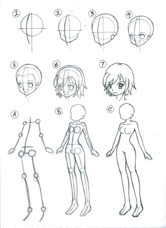 Волосы для срисовки