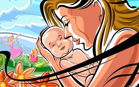 Рисунок маме на день матери