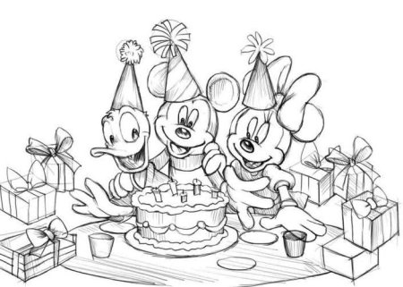 Рисунок на день рождения