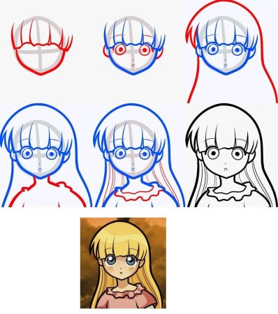 Панда рисунок карандашом легкий