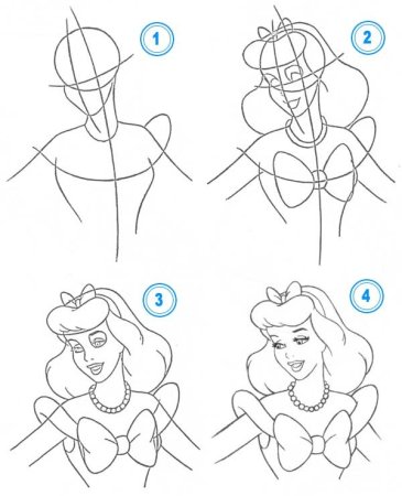 Жар птица поэтапное рисование для детей