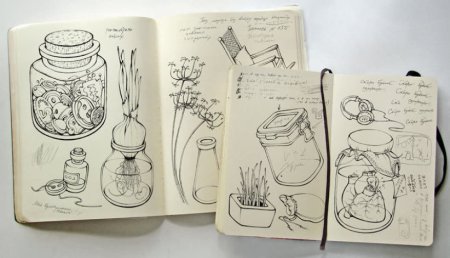 Лёгкие рисунки дня скетч бука