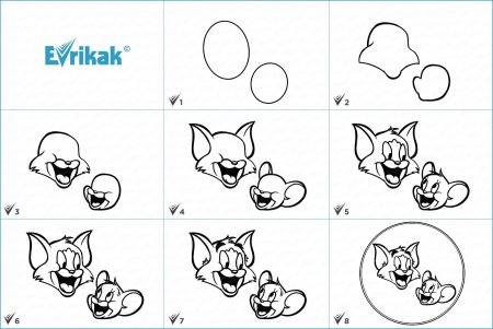 Нарисовать бегемота поэтапно