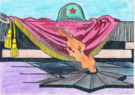 Рисунок на тему неизвестный солдат