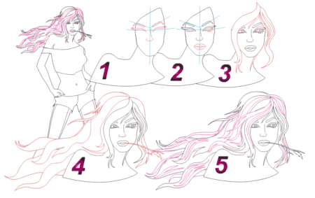 Как научиться рисовать девушку