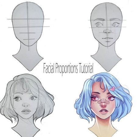Туториал по рисованию головы