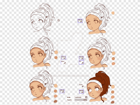 Покрас волос туториал