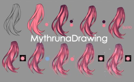 Волосы для срисовки