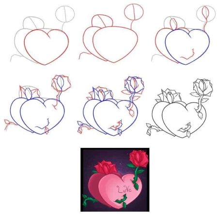 Красивый рисунок для мамы