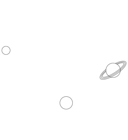 Поэтапное рисование космоса