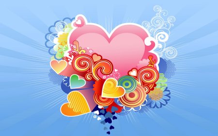 Яркое сердечко