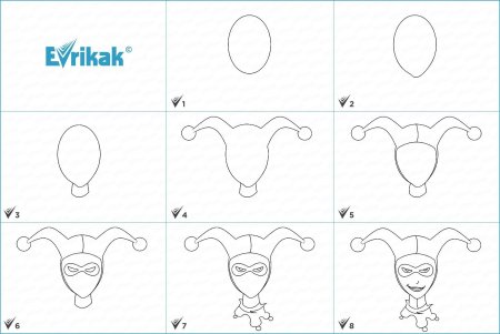 Поэтапное рисование оборотня