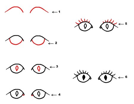 Панда рисунок карандашом легкий