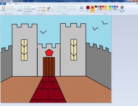 Рисунки в графическом редакторе Paint для начинающих