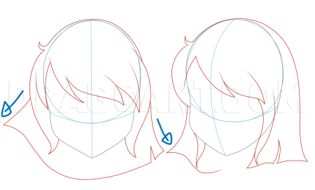 Аниме рисовка