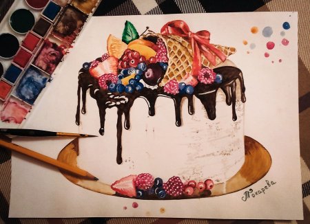 Идеи для рисования акварелью