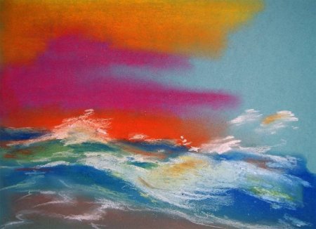 Сухая пастель для рисования