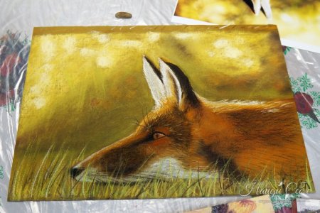 Рисование пастелью для детей