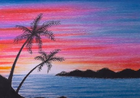 Рисунки пастелью для начинающих легкие