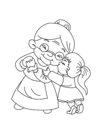 С днём рождения раскраска от внука