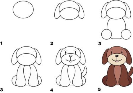 Рисование по этапно для детей