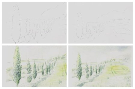 Рисование сюжетного рисунка