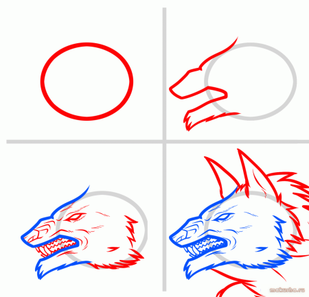 Пошаговые рисунки