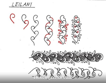 Узоры для рисования на бумаге