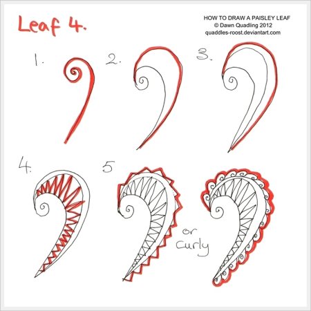 Орнамент рисунок поэтапно