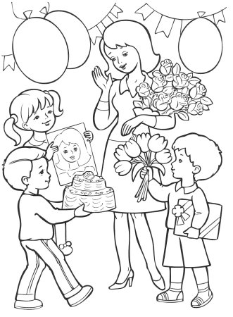 Рисование день воспитателя