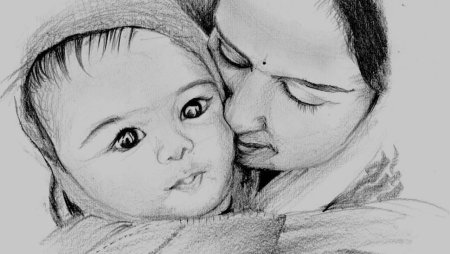 Рисунок маме на день матери