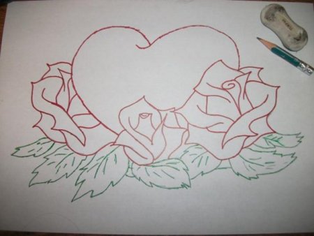 Мама с ребенком рисунок