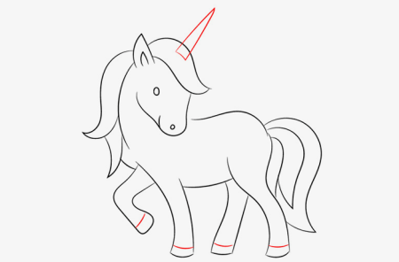 Как нарисовать единорога поэ