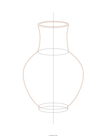 Набросок вазы