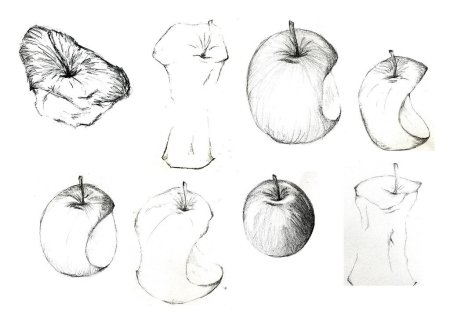 Алгоритм рисования яблока