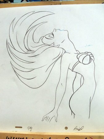 Нарисовать русалку