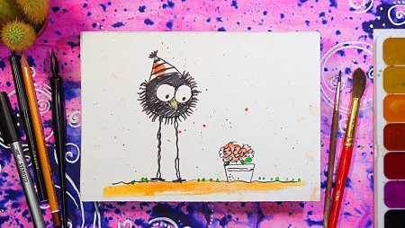 Идеи для рисования маркерами