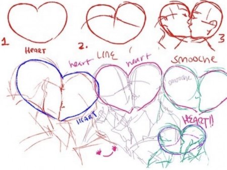 Зарисовки людей в разных позах