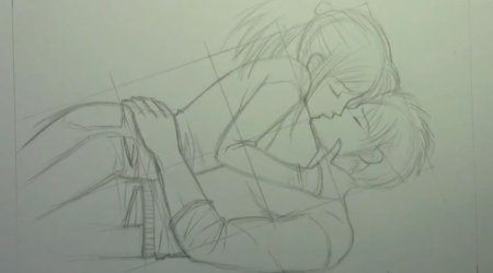 Мужские прически рисунок