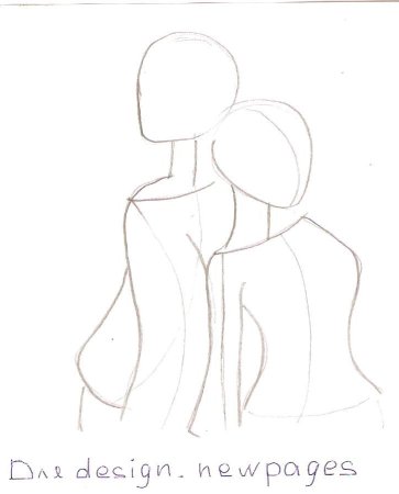 Поэтапное рисование парочек