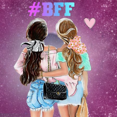 Милые рисунки для подруги