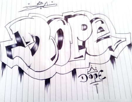 Граффити рисунки для срисовки для начинающих