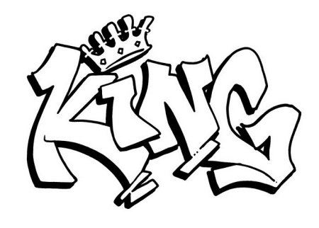 Граффити рисунки для срисовки легкие